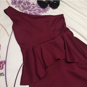 Lovers & Friends peplum bodycon Dress.